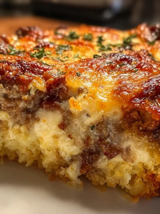 Philly Cheese Steak Casserole