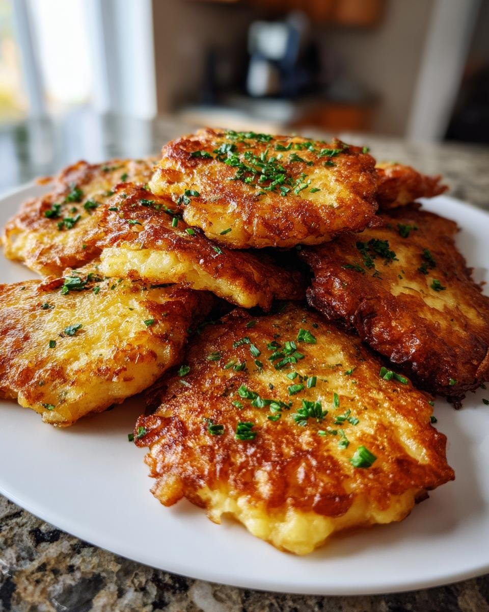 Quick Potato Fritters - detail 2