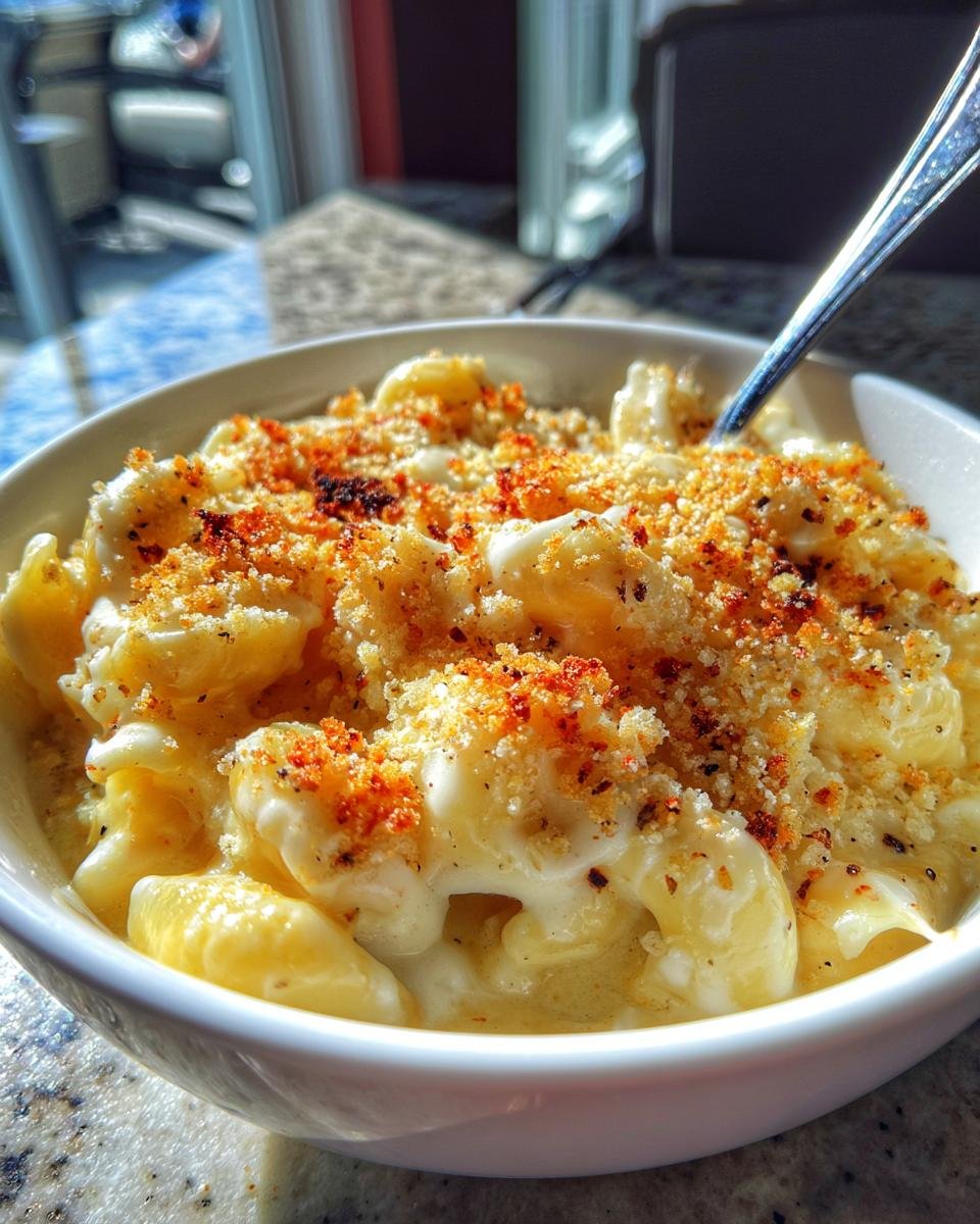 Slow Cooker Triple Cheesy Mac and Cheese - detail 1
