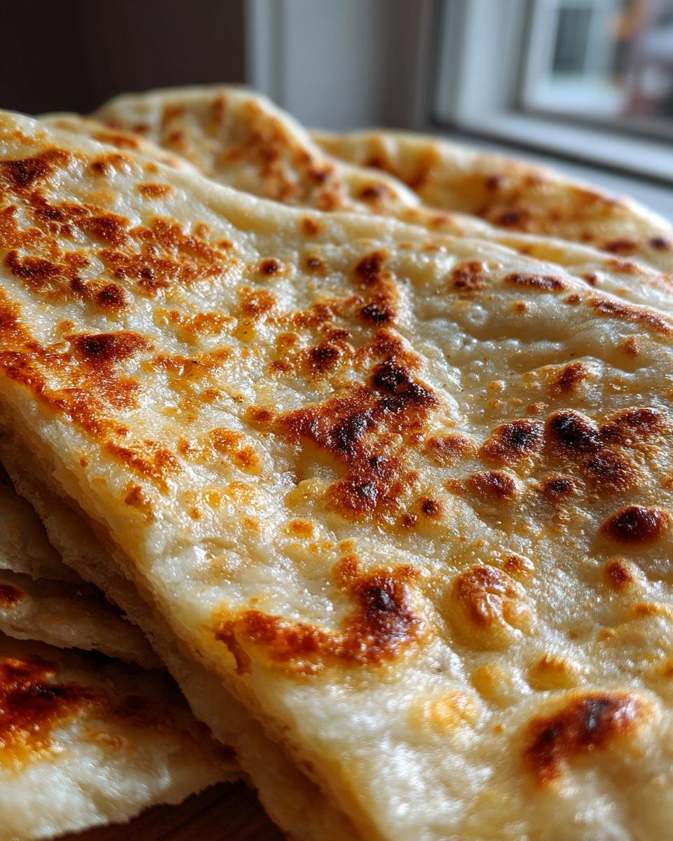 Soft and Flaky Flatbread - detail 2