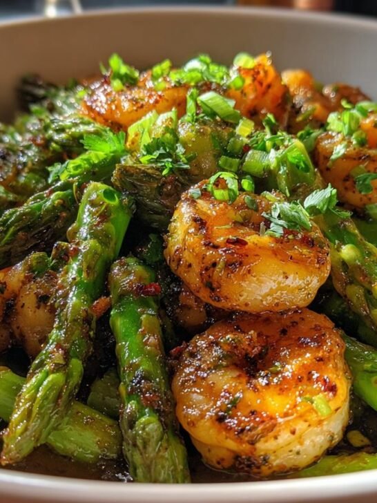 Stir-Fried Asparagus with Shrimp
