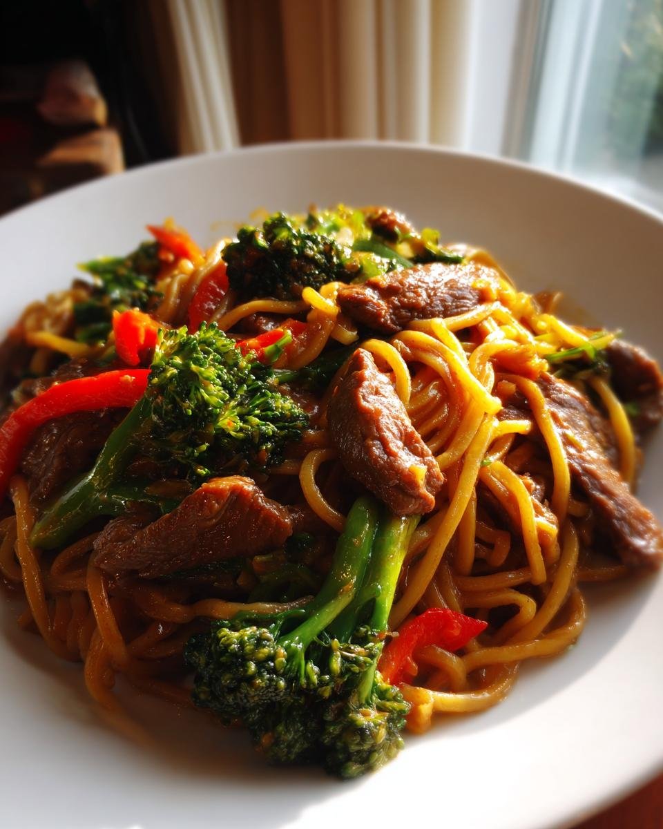 Stir-fried Beef Noodles - detail 1
