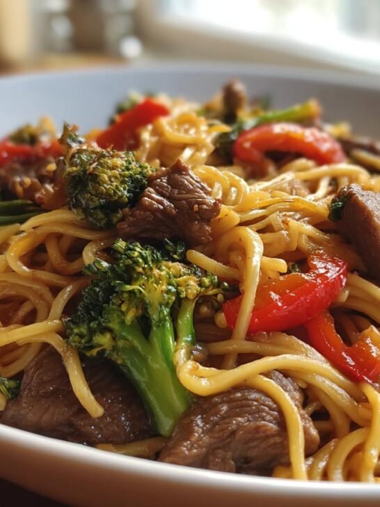 Stir-fried Beef Noodles