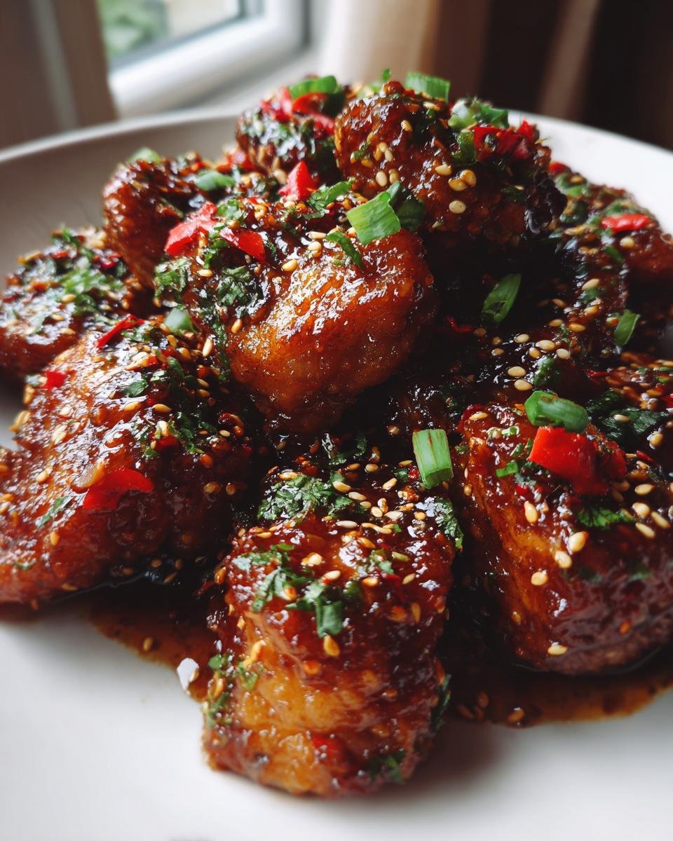 Sweet and Spicy Chicken Adobo - detail 1