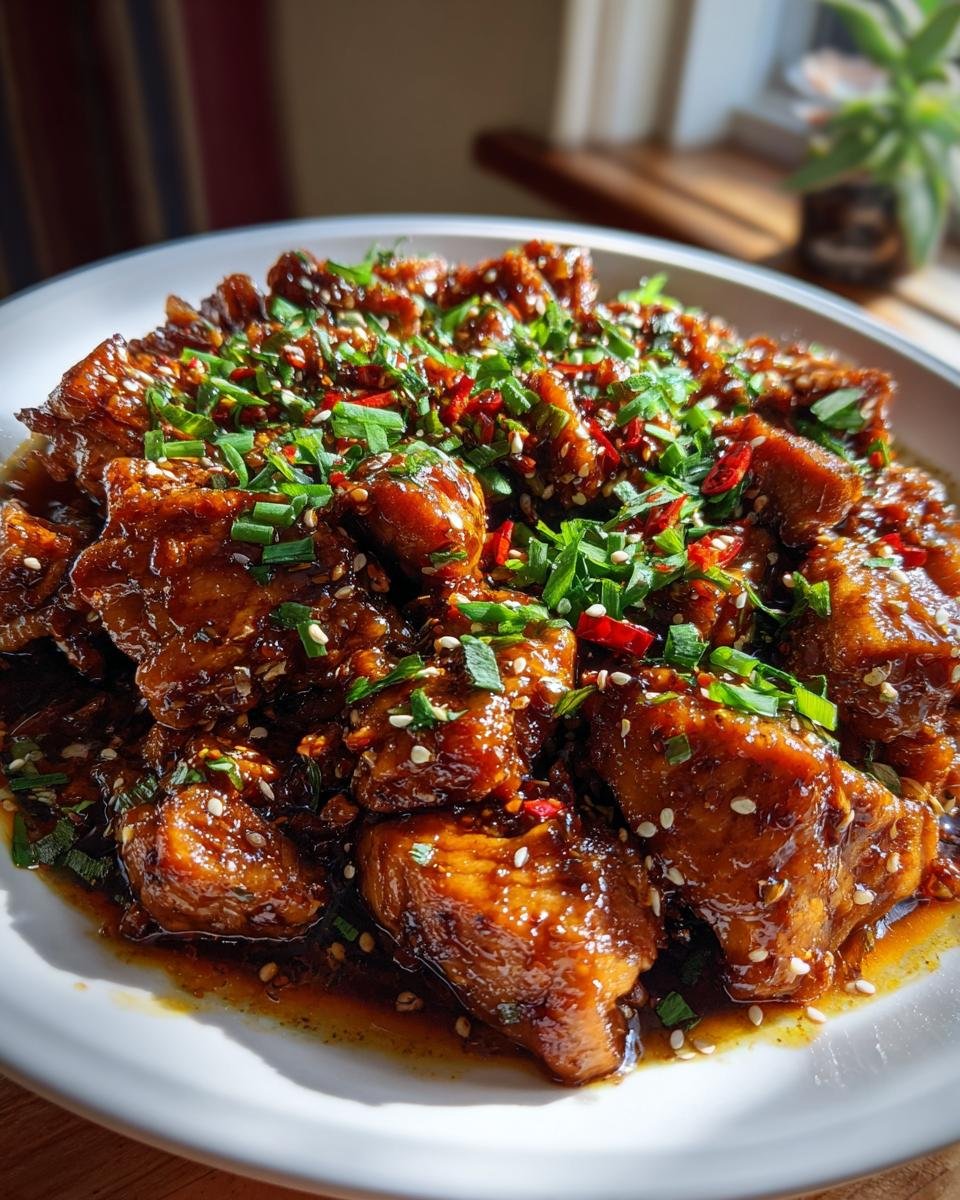 Sweet and Spicy Chicken Adobo - detail 2