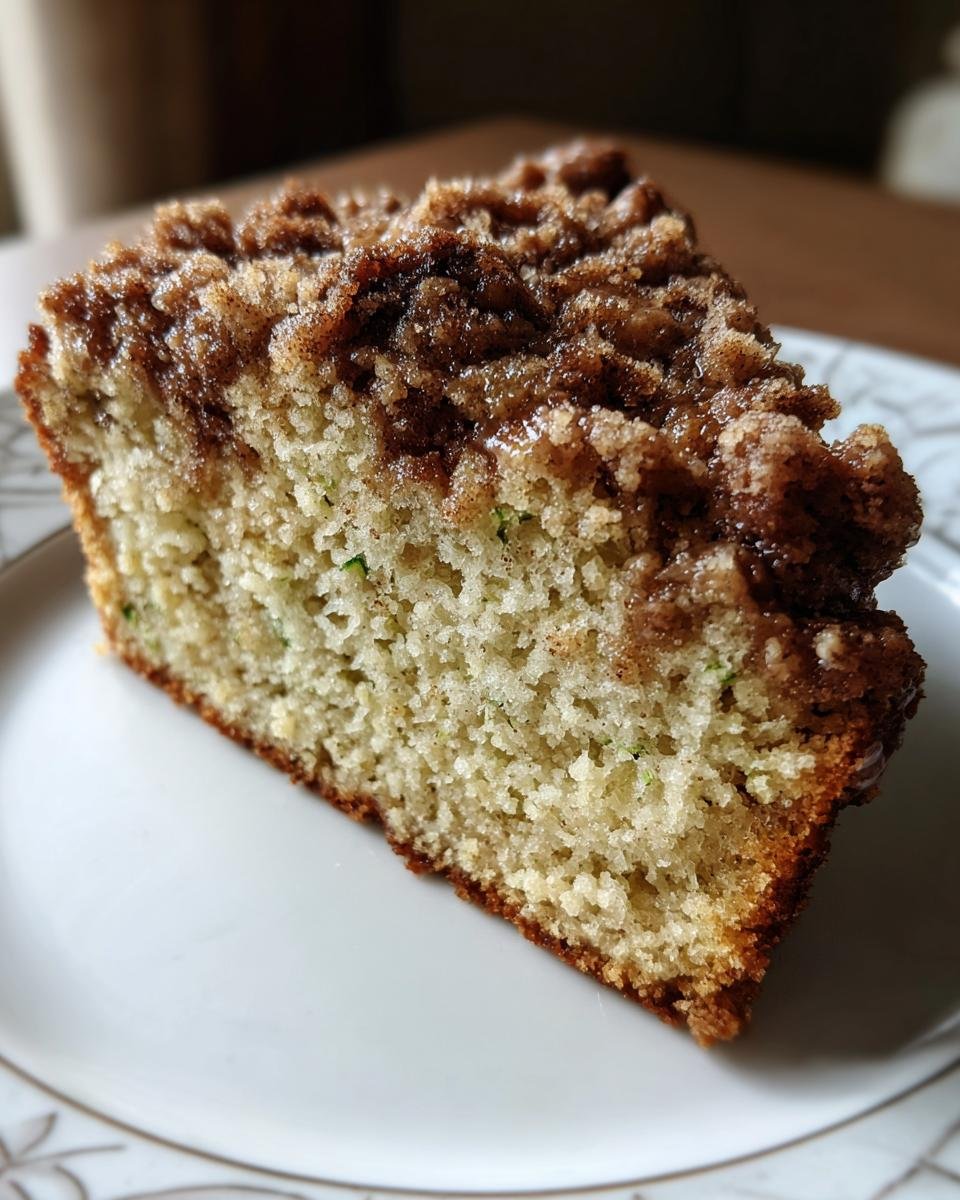 Zucchini Coffee Cake - detail 1