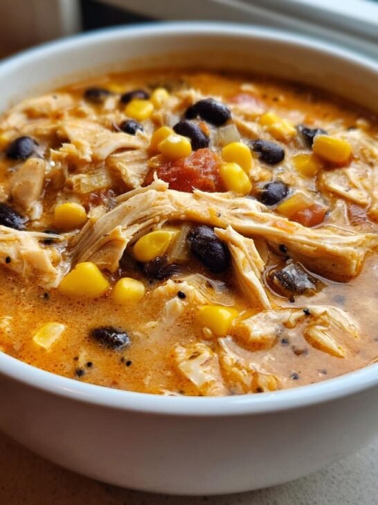 Chicken Taco Soup With Cream Cheese - Featured